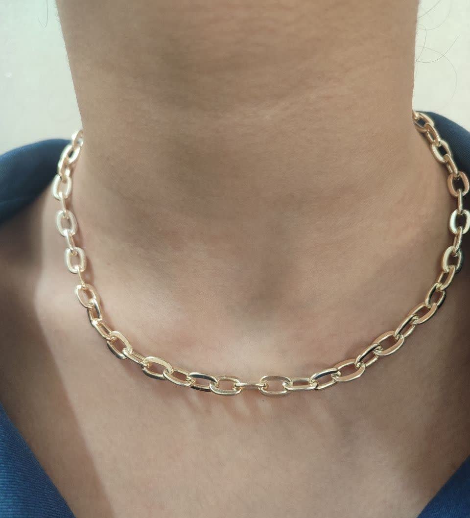 زنجیرکارتیرنقره ای شفاف